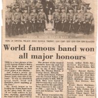 Newspaper celebrating Foden's success