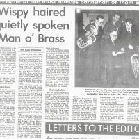Newspaper Harry Mortimer turns 75