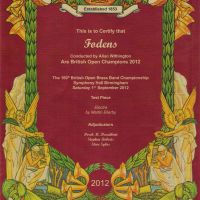 Winning Certificate